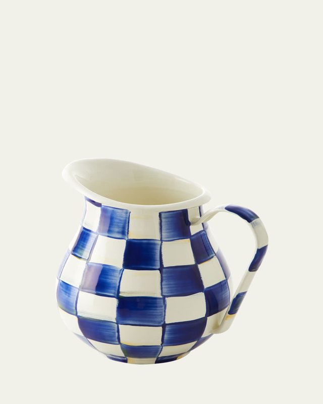 Royal Check Pitcher